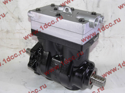 Компрессор пневмотормозов 2-х цилиндровый WABCO H3 HOWO (ХОВО) VG1099130010 фото 1 Иваново