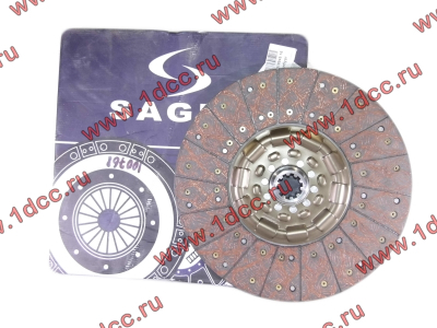 Диск сцепления ведомый 420 мм SAGES H2/H3 HOWO (ХОВО) WG1560161130 фото 1 Иваново