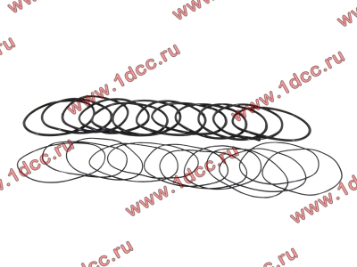 Кольцо уплотнительное гильзы цилиндра (комплект 12 тонких и 12 толстых) двигатель TD226B6G Lonking CDM (СДМ) 01153804/01153805 фото 1 Иваново